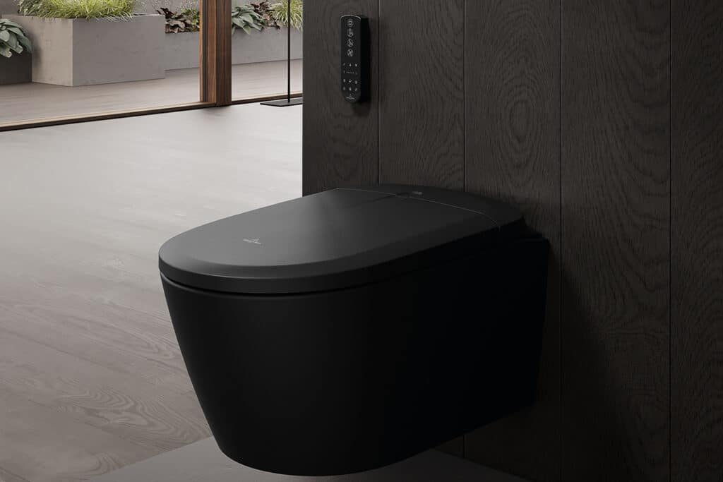 The advance of the shower toilet 2