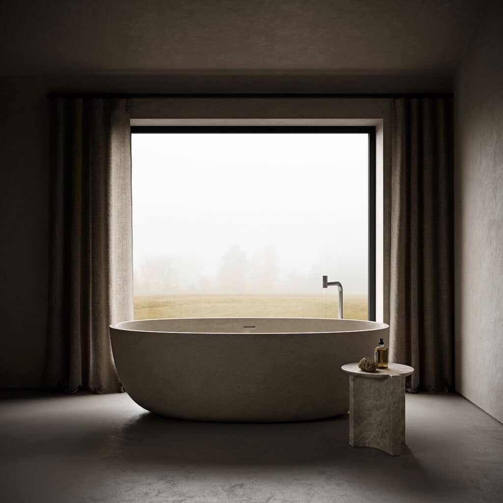 From minimalist to monumental: eye-catchers in the bathroom 1