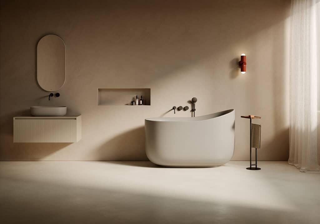 From minimalist to monumental: eye-catchers in the bathroom 2