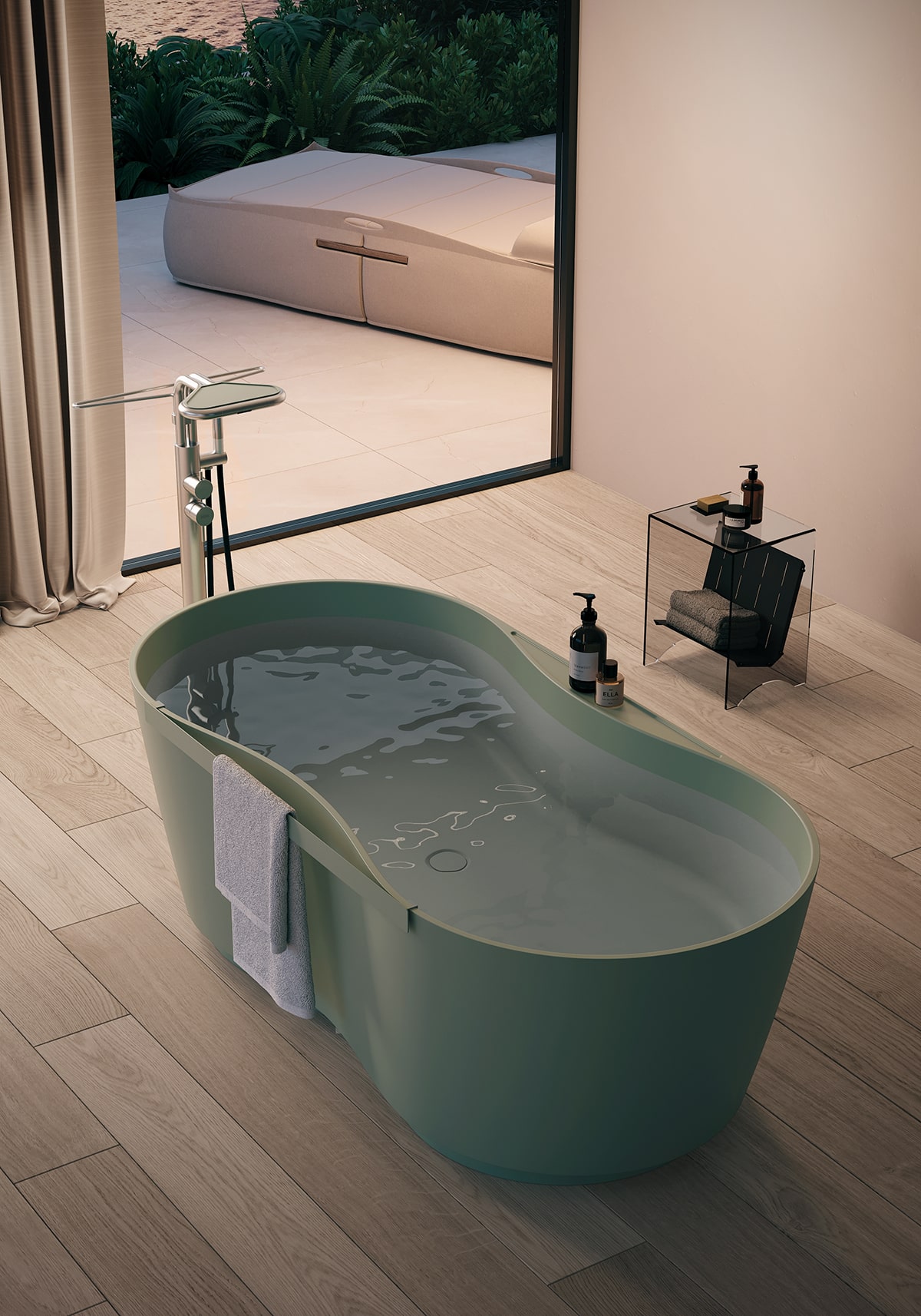 From minimalist to monumental: eye-catchers in the bathroom 4