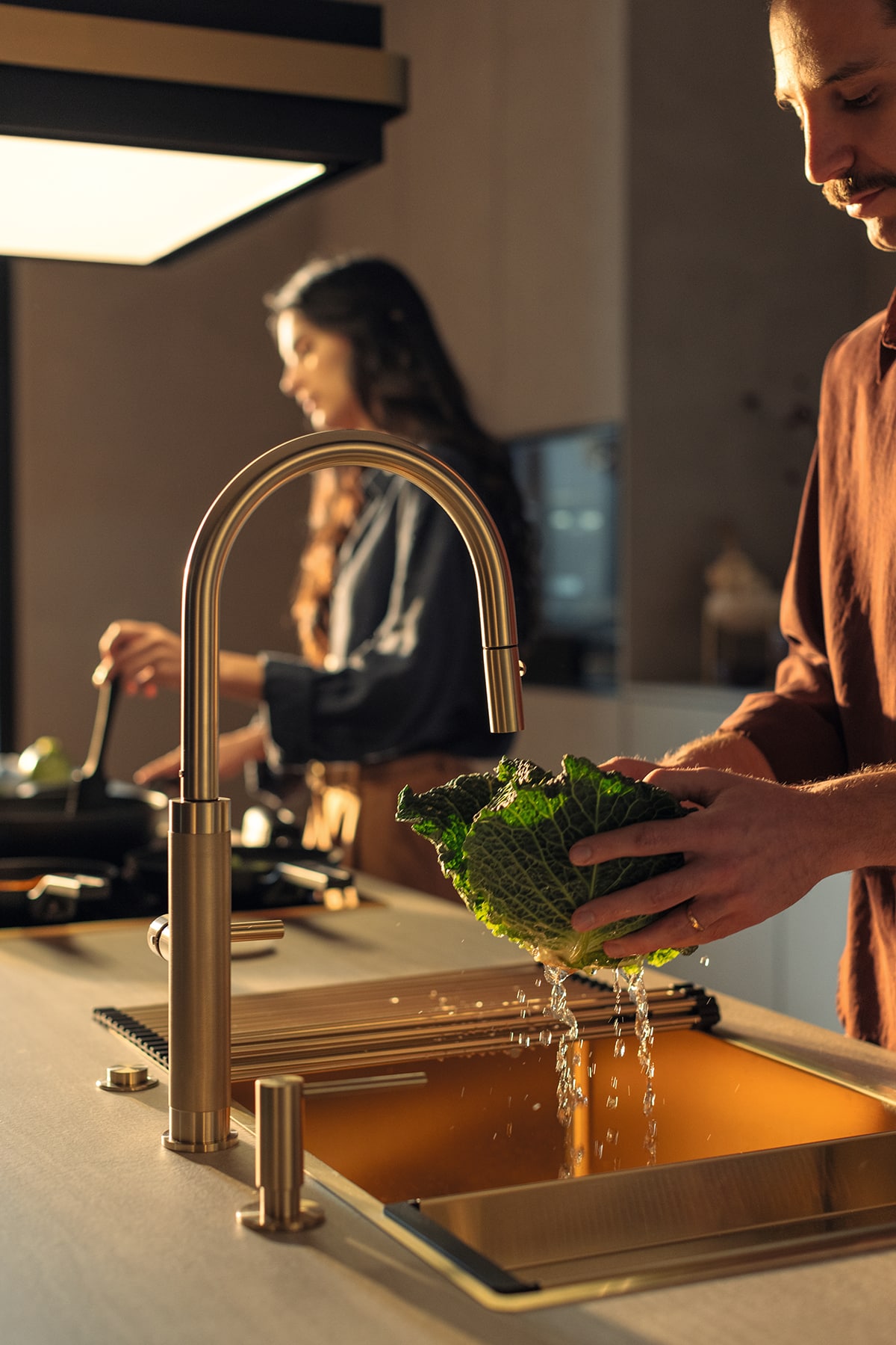 The faucet as the centerpiece of the kitchen 1