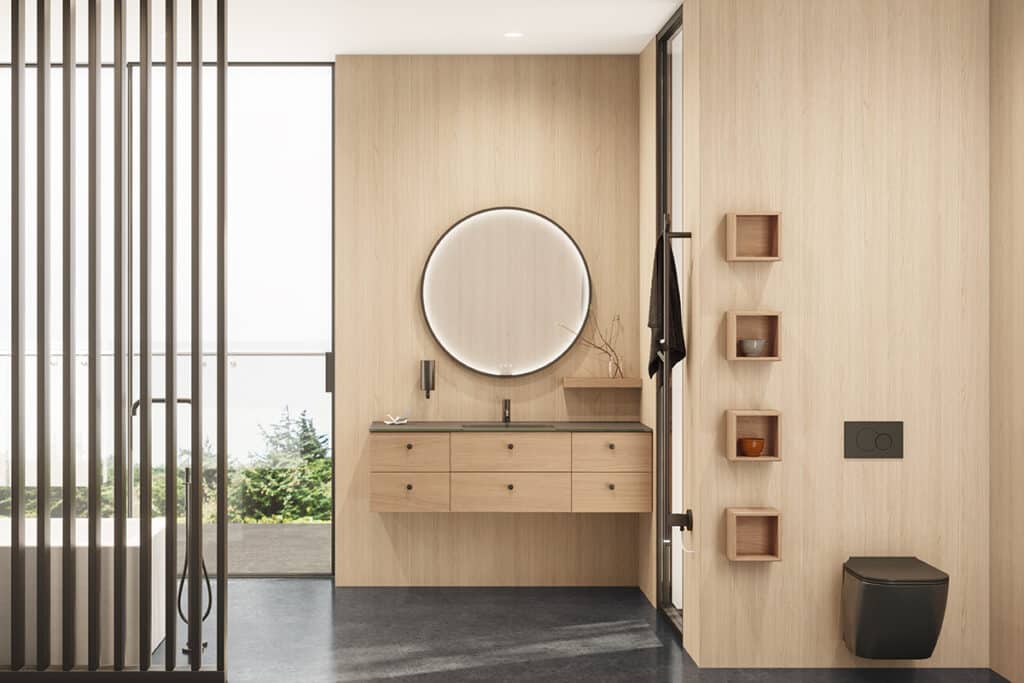 Badkamer met doordacht design en flexibiliteit 1