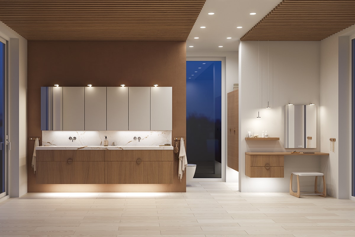 Badezimmer mit durchdachtem Design und Flexibilität 4