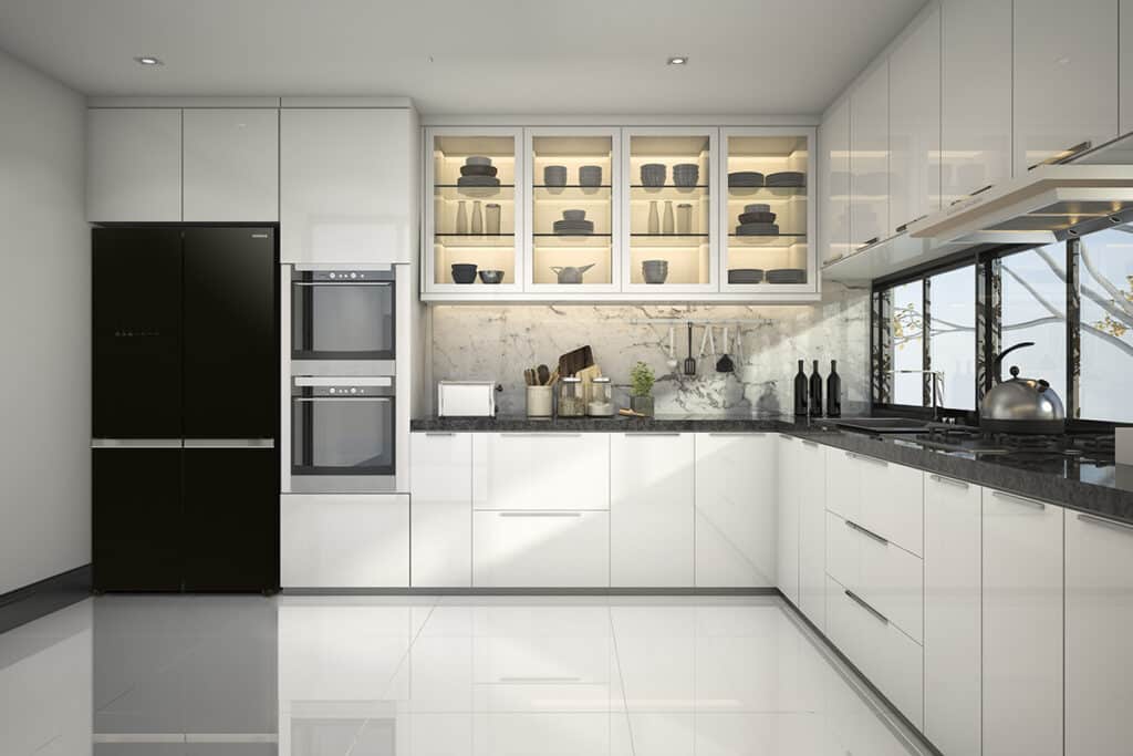 Die überarbeitete Kollektion von Hitachi mit französischen Türen und Gefrierschränken ist ab sofort exklusiv in den Niederlanden über @Qonac Appliances erhältlich. 4