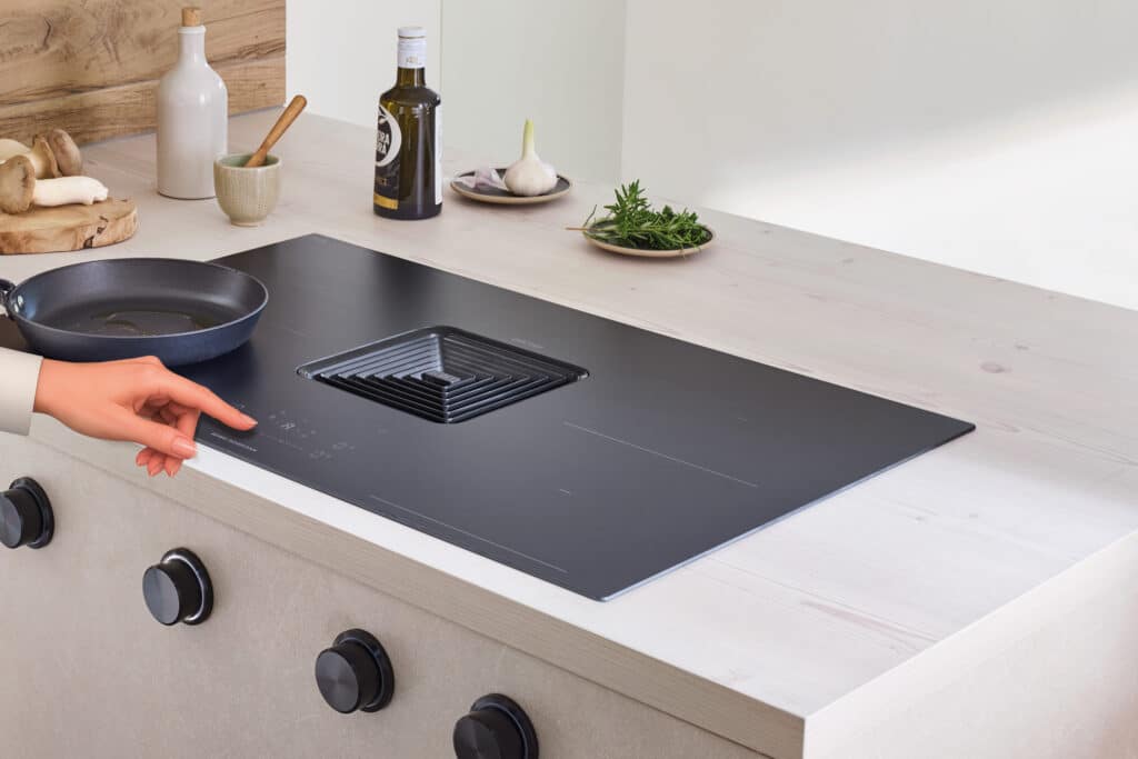 Downline-modellen in elegant matzwart: berbel combineert hoogwaardige esthetiek met functionele meerwaarde. 2