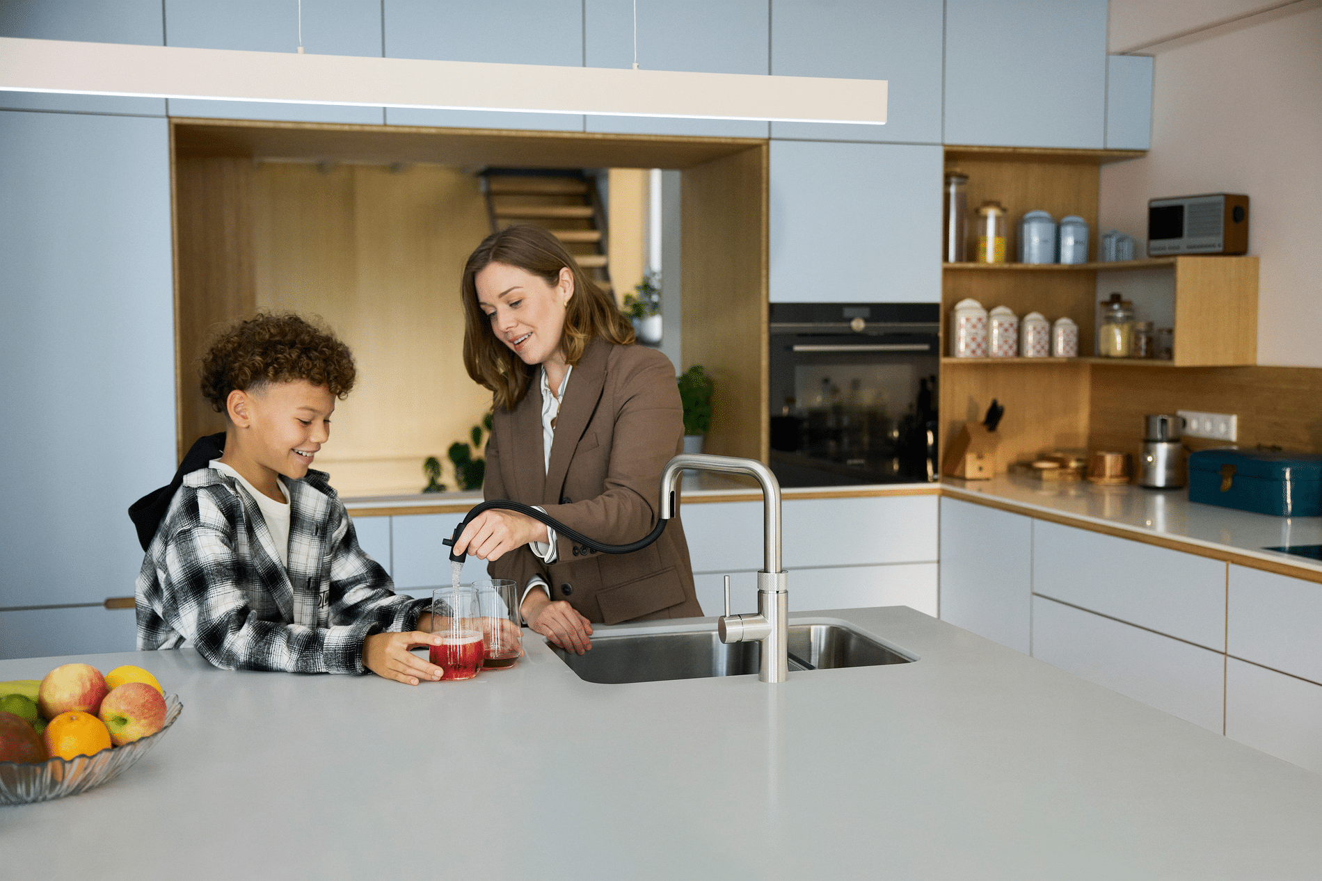 Strakke lijnen en extra keuze in de keuken met de Flex-lijn van Quooker 1