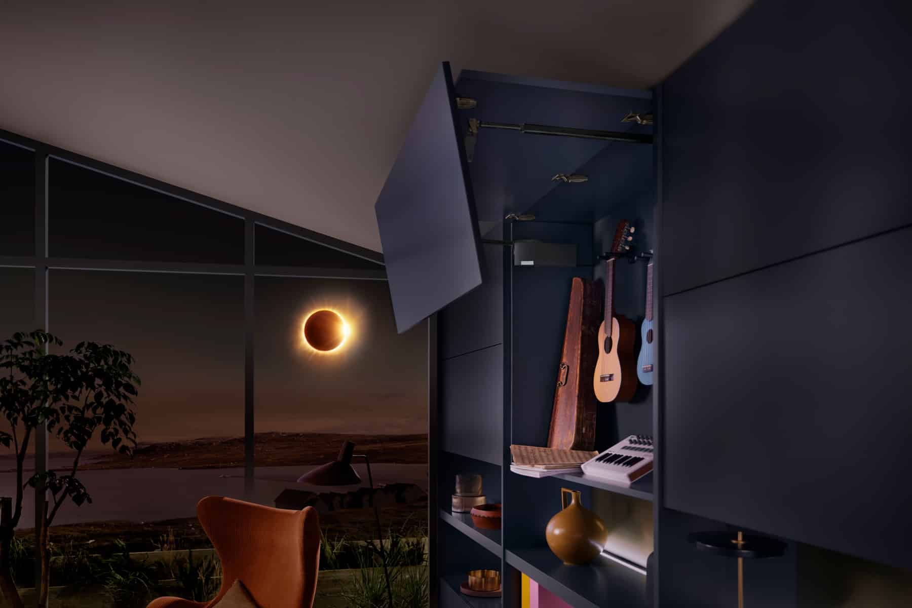 Dark fittings tot in de perfectie: nu ook AVENTOS top in eclipszwart  1